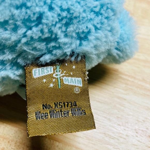 First and Main Blue Baby’s First Christmas Bear. Pre-Owned - Picture 8 of 8